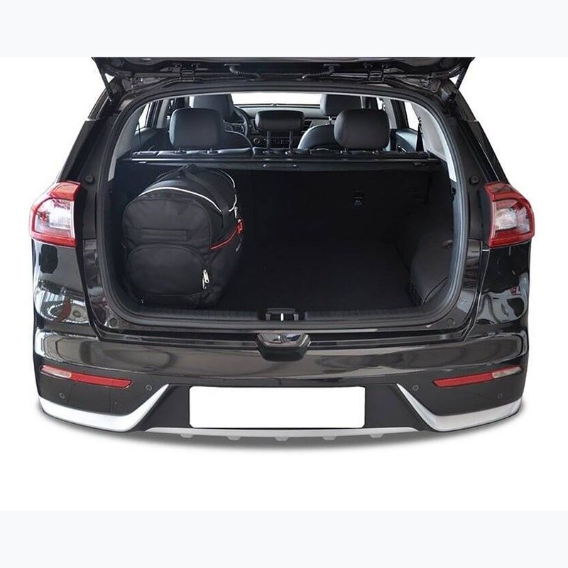Gepäckträgertaschen-Set KJUST Kia Niro Phev 2017-2022 3 Stk black 15