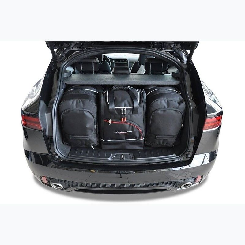 Gepäckträgertaschen-Set KJUST Jaguar E-Pace Phev 2020+ 4 Stk black 13