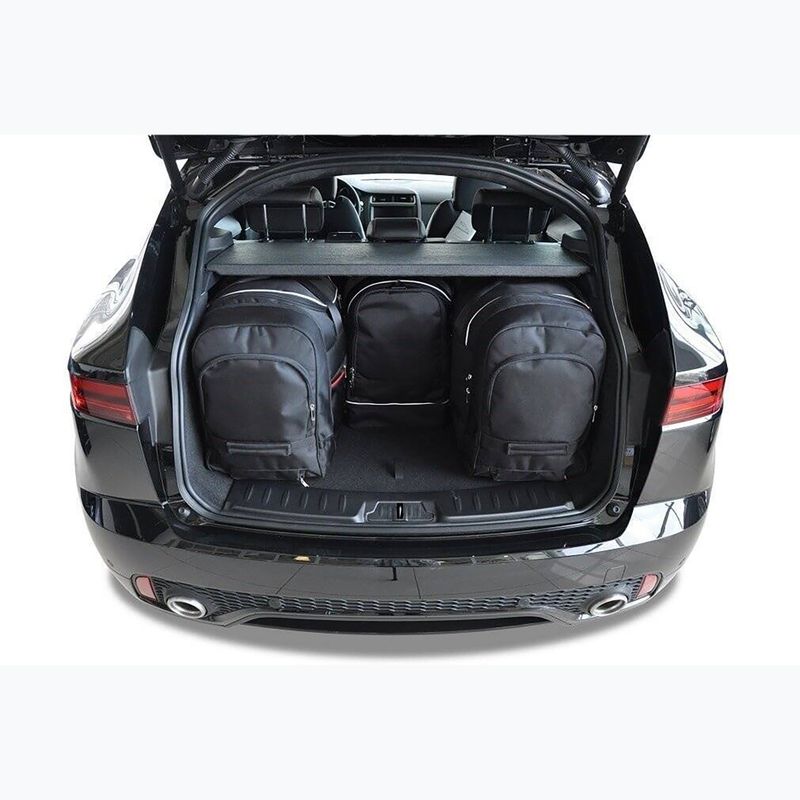 Gepäckträgertaschen-Set KJUST Jaguar E-Pace Phev 2020+ 4 Stk black 14