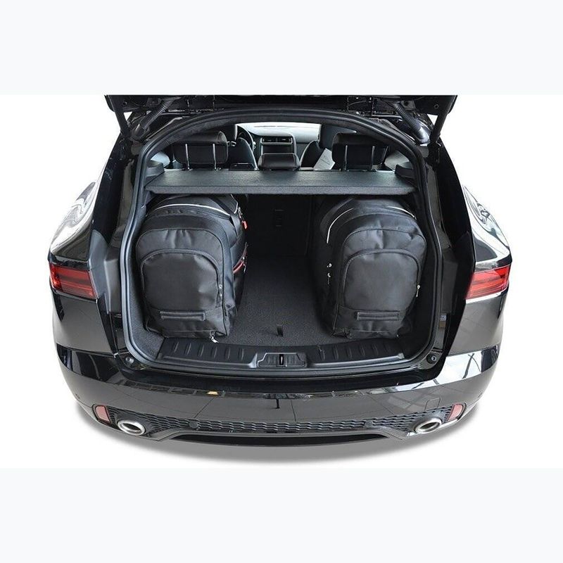 Gepäckträgertaschen-Set KJUST Jaguar E-Pace Phev 2020+ 4 Stk black 15