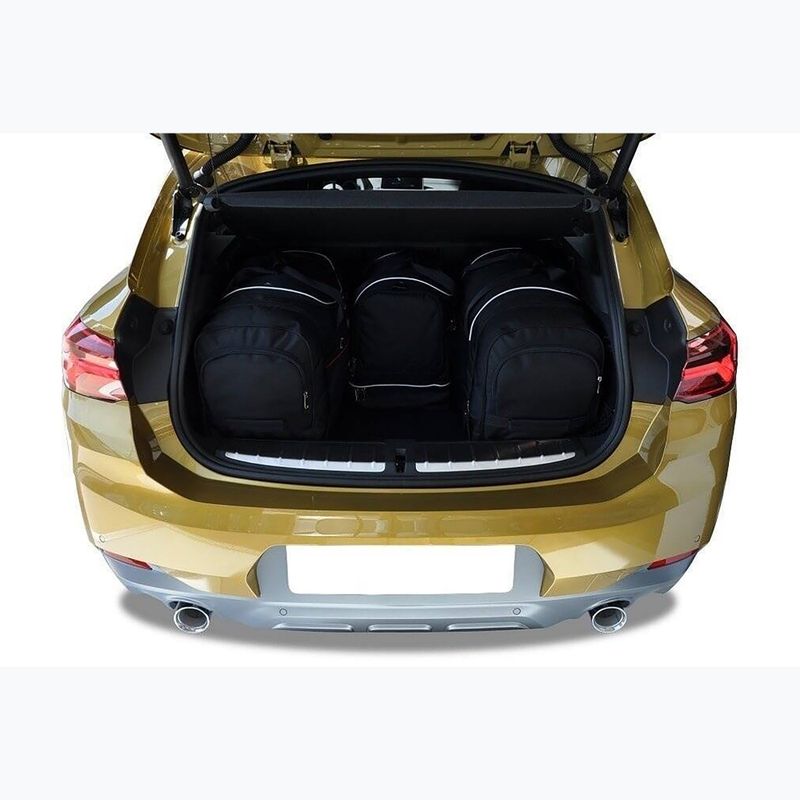 Gepäckträgertaschen-Set KJUST BMW X2 Phev 2017+ 4 Stk black 15