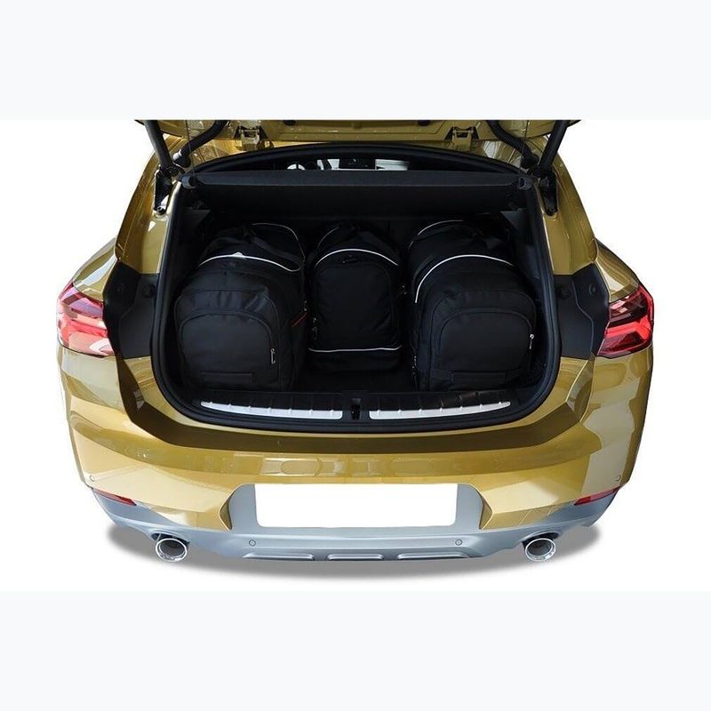 Gepäckträgertaschen-Set KJUST BMW X2 Phev 2020+ 4 Stk black 15