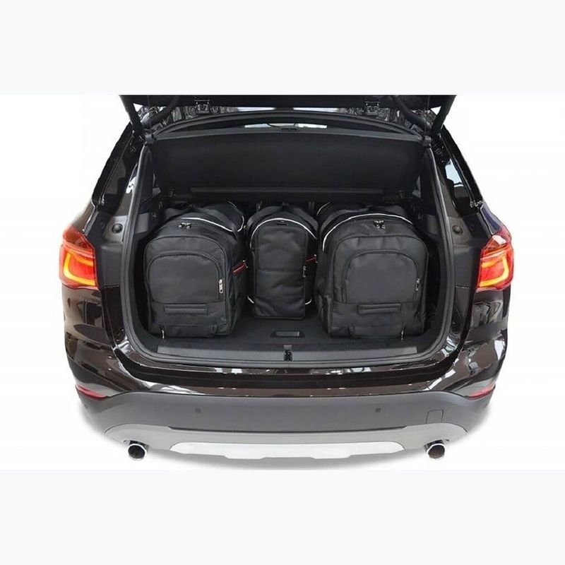 Gepäckträgertaschen-Set KJUST BMW X1 Phev 2015+ 4 Stk black 17