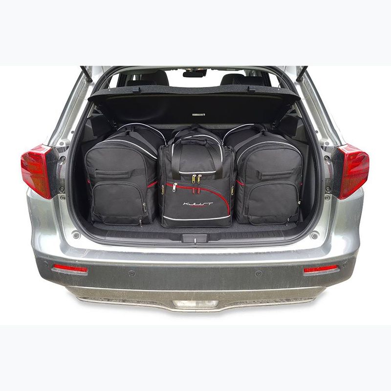 Gepäckträgertaschen-Set KJUST Suzuki Vitara Hev 2022+ 4 Stk. Schwarz 16