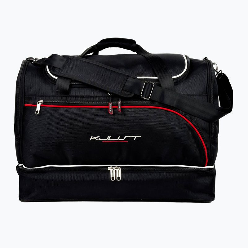 Gepäckträgertaschen-Set KJUST Jeep Compass Mhev 2022+ 4 Stk black 3