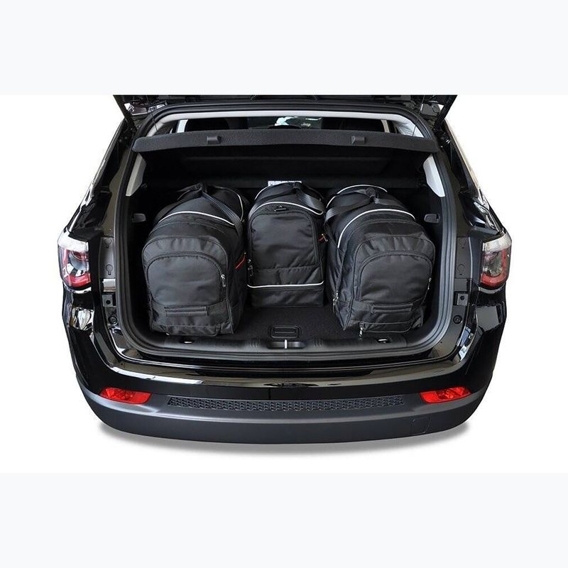 Gepäckträgertaschen-Set KJUST Jeep Compass Mhev 2022+ 4 Stk black 18