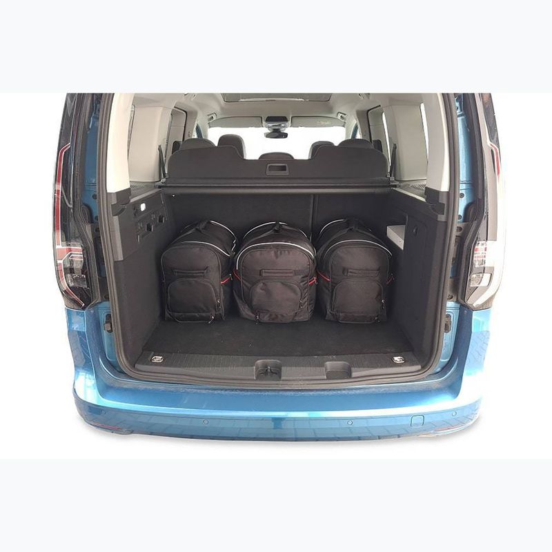 Gepäckträgertaschen-Set KJUST Volkswagen Caddy 2021+ 9 Stk. Schwarz 20