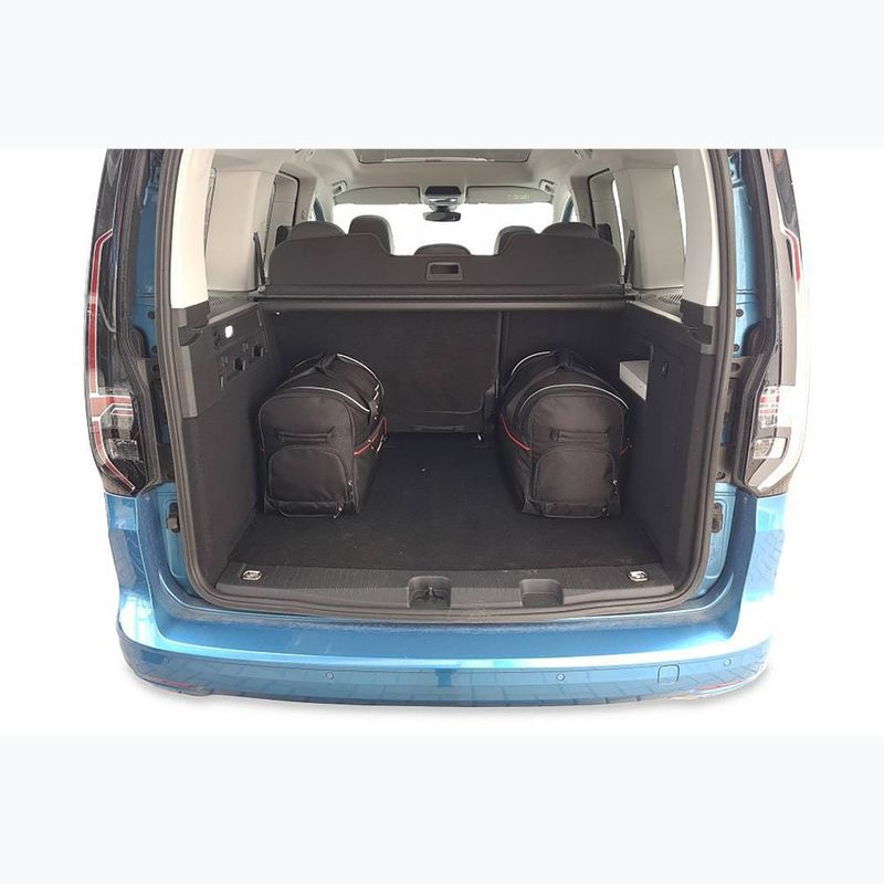 Gepäckträgertaschen-Set KJUST Volkswagen Caddy 2021+ 9 Stk. Schwarz 21