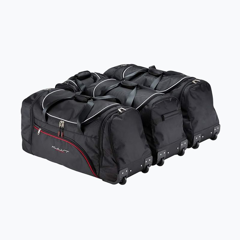 Gepäckträgertaschen-Set KJUST Mercedes-Benz GLC MHEV 2022+ 4 Stk. Schwarz 2