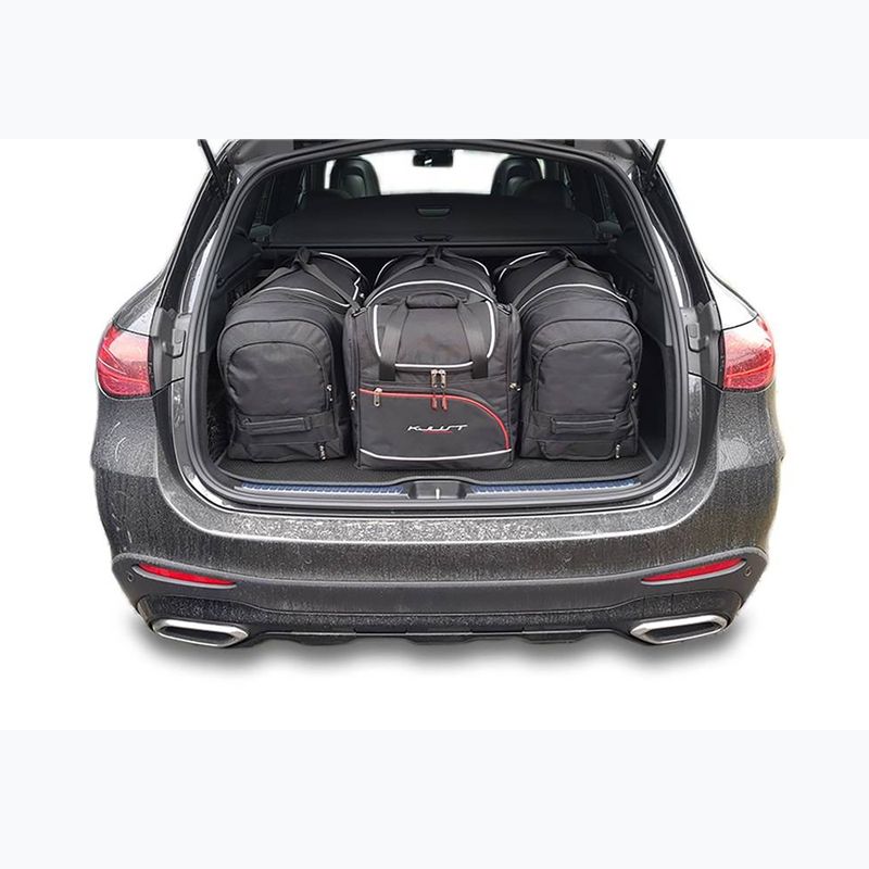 Gepäckträgertaschen-Set KJUST Mercedes-Benz GLC MHEV 2022+ 4 Stk. Schwarz 13