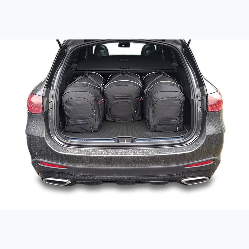 Gepäckträgertaschen-Set KJUST Mercedes-Benz GLC 2022+ 4 Stk. Schwarz 14