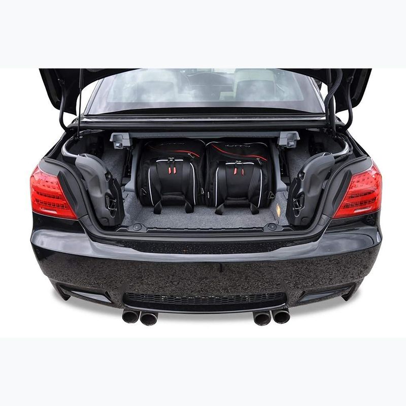 Gepäckträgertaschen-Set KJUST BMW 3 Cabrio 2006-2013 3 Stk black 14