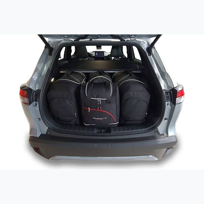 Gepäckträgertaschen-Set KJUST Toyota Corolla Cross HEV 2022+ 4 Stk. Schwarz 15