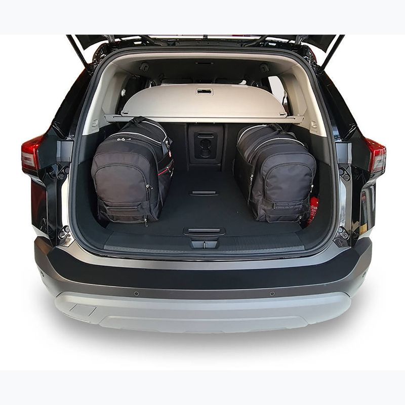 Gepäckträgertaschen-Set KJUST Nissan X-Trail HEV 2022+ 4 Stk. Schwarz 14