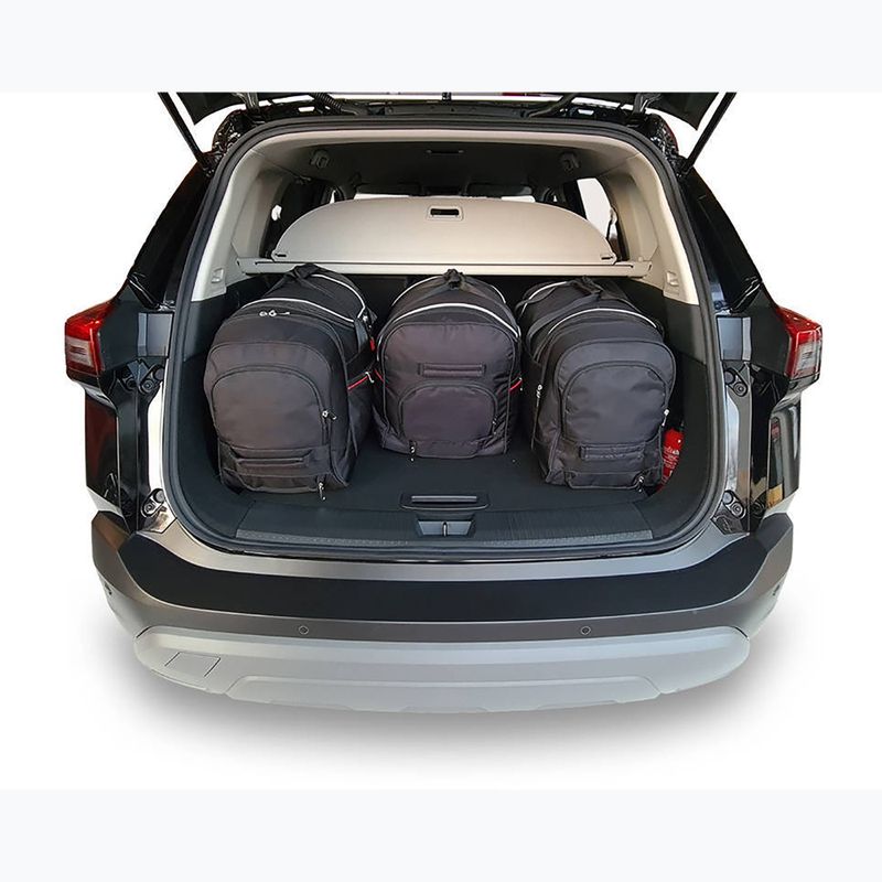 Gepäckträgertaschen-Set KJUST Nissan X-Trail MHEV 2022+ 4 Stk. Schwarz 14