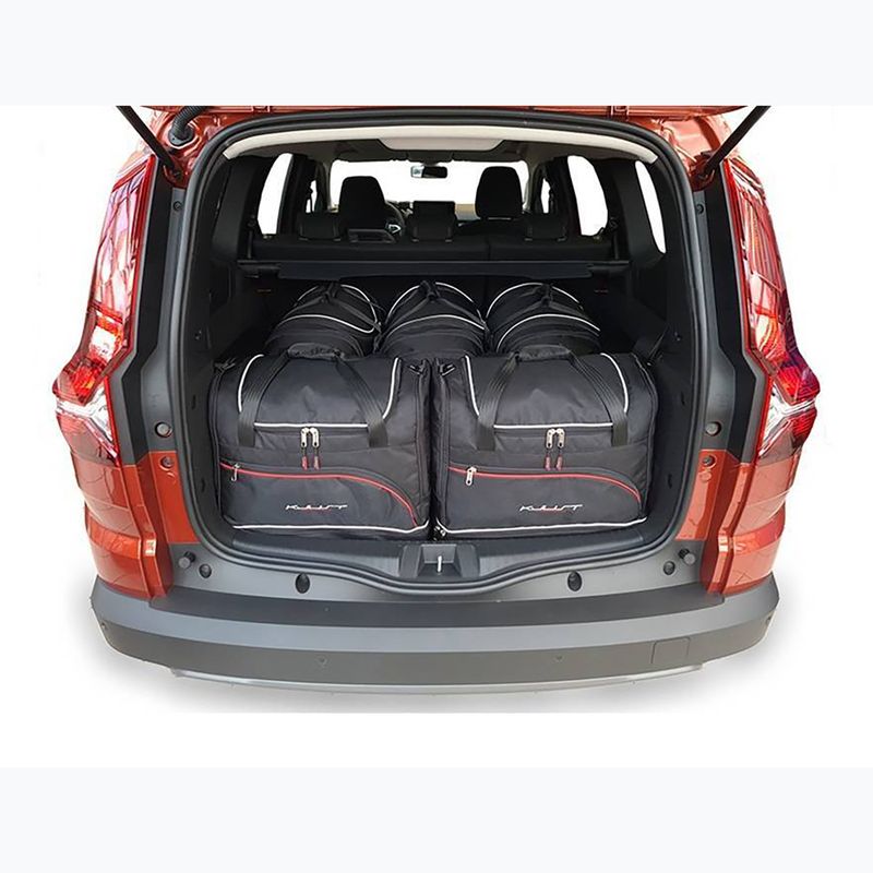 Gepäckträgertaschen-Set KJUST Dacia Jogger 2022+ 5 Stk black 13