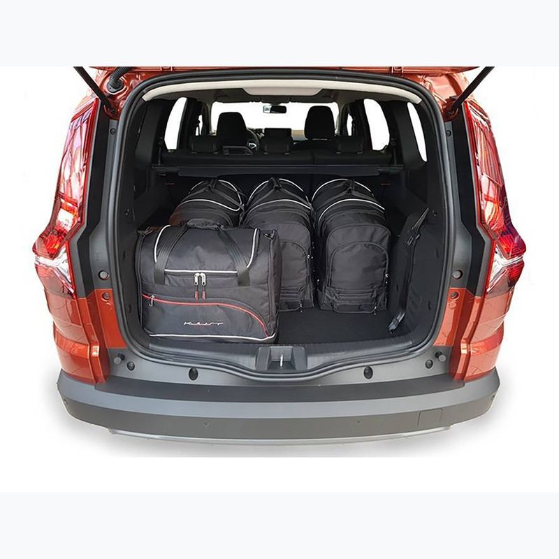 Gepäckträgertaschen-Set KJUST Dacia Jogger 2022+ 5 Stk black 14
