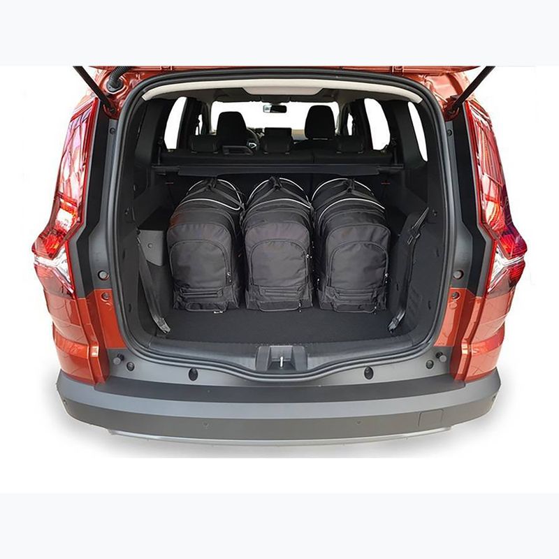 Gepäckträgertaschen-Set KJUST Dacia Jogger 2022+ 5 Stk black 15