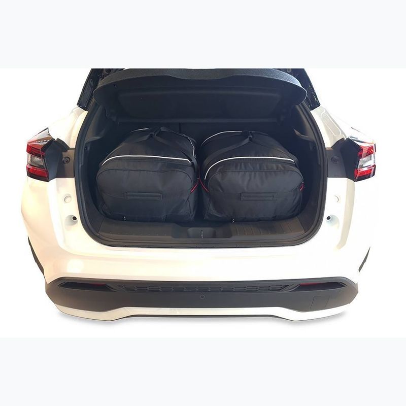 Gepäckträgertaschen-Set KJUST Nissan Juke HEV 2022+ 2 Stk. Schwarz 10