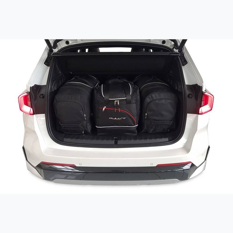 Gepäckträgertaschen-Set KJUST BMW X1 2022+ 4 Stk black 16