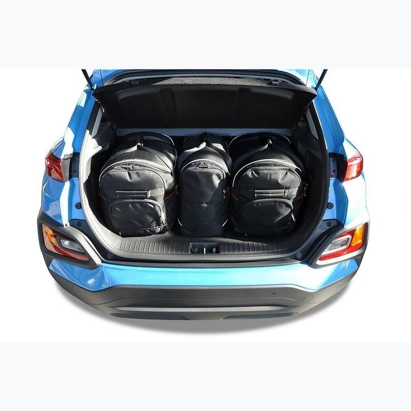 Gepäckträgertaschen-Set KJUST Hyundai Kona EV 2018-2022 3 Stk black 13