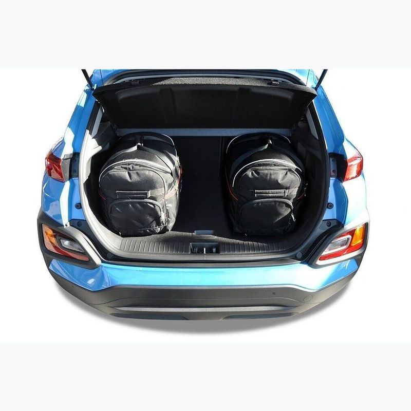 Gepäckträgertaschen-Set KJUST Hyundai Kona EV 2018-2022 3 Stk black 14