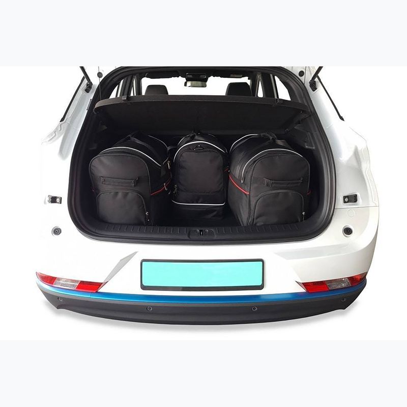 Gepäckträgertaschen-Set KJUST Seres 3 2020+ 4 Stk. Schwarz 17