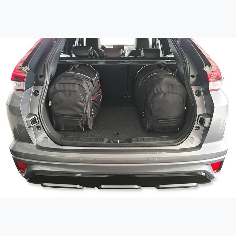 Gepäckträgertaschen-Set KJUST Mitsubishi Eclipse Cross PHEV 2021+ 4 Stk. Schwarz 13