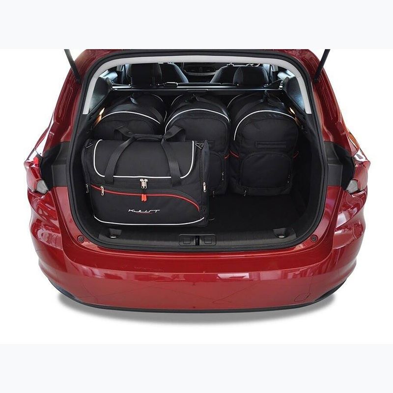 Gepäckträgertaschen-Set KJUST Fiat Tipo SW Cross MHEV 2022+ 5 Stk black 17