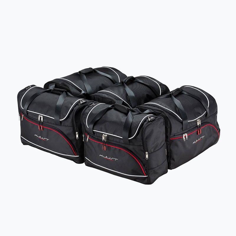 Gepäckträgertaschen-Set KJUST Peugeot 308 SW PHEV 2021+ 5 Stk. Schwarz