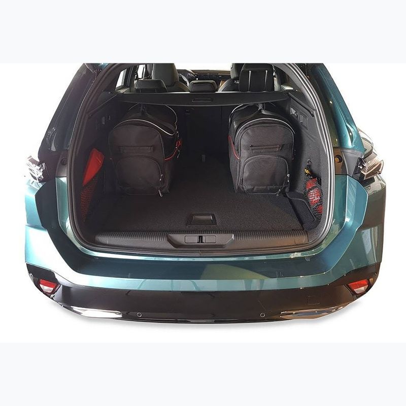 Gepäckträgertaschen-Set KJUST Peugeot 308 SW PHEV 2021+ 5 Stk. Schwarz 16