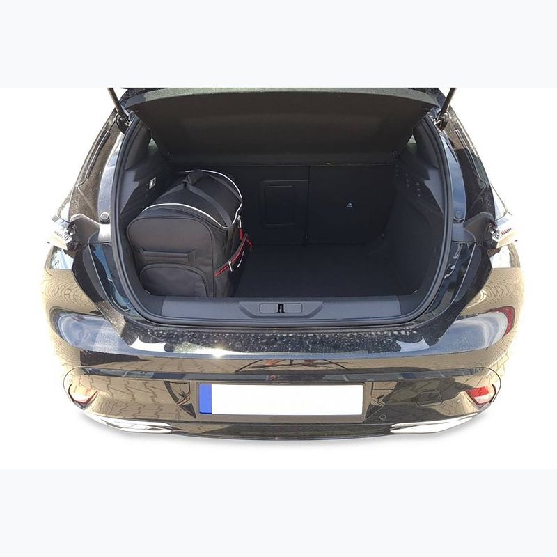 Gepäckträgertaschen-Set KJUST Peugeot 308 Hatchback 2021+ 4 Stk. Schwarz 17