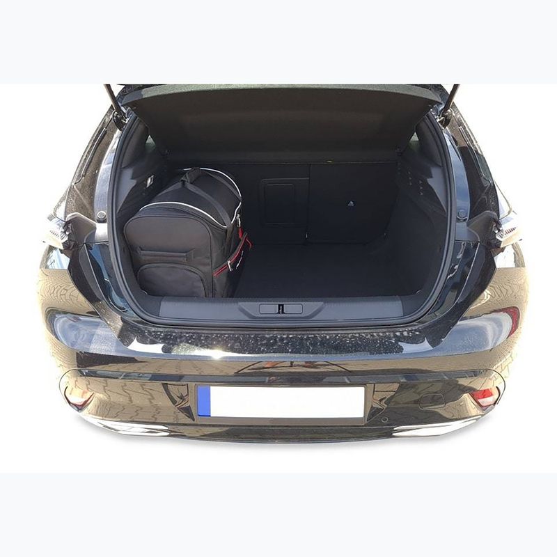 Gepäckträgertaschen-Set KJUST Peugeot 308 Hatchback PHEV 2021+ 4 Stk. Schwarz 17