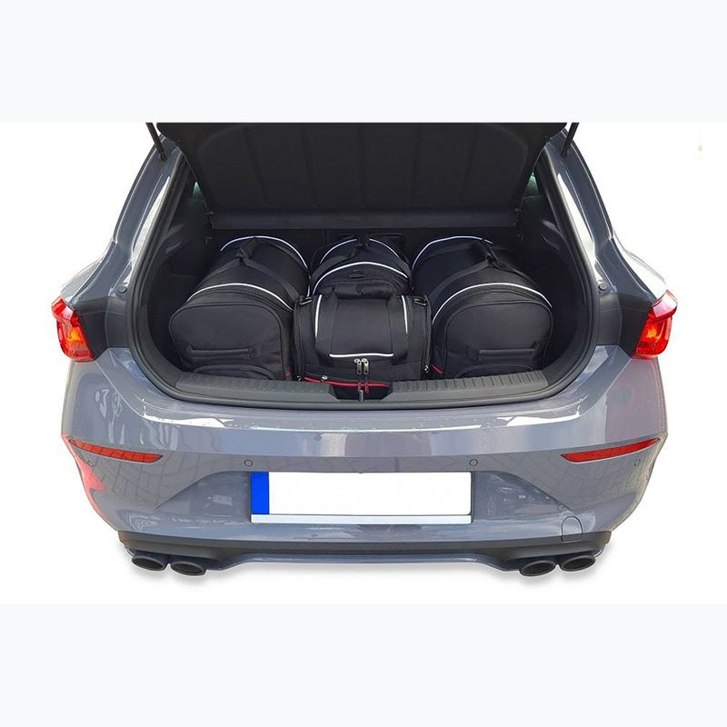 Gepäckträgertaschen-Set KJUST Cupra Leon Hatchback 2021+ 4 Stk. Schwarz 18