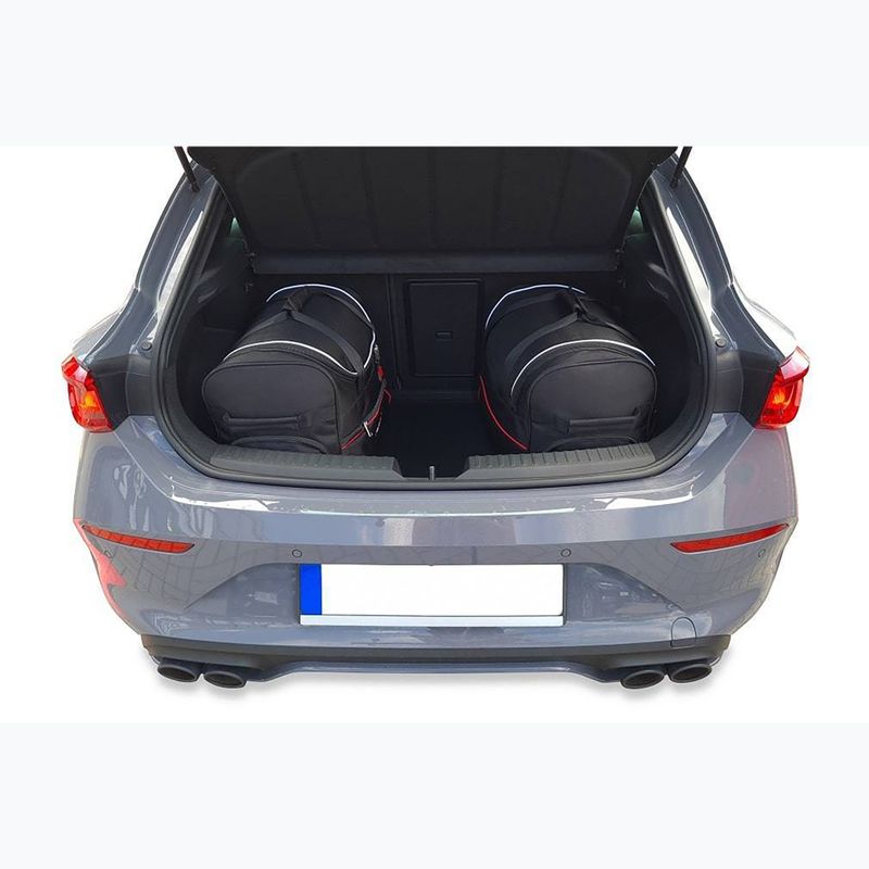Gepäckträgertaschen-Set KJUST Cupra Leon Hatchback 2021+ 4 Stk. Schwarz 20