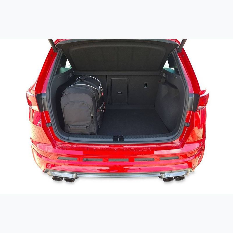 Gepäckträgertaschen-Set KJUST Cupra Ateca 2018+ sportowy 4 Stk. Schwarz 19