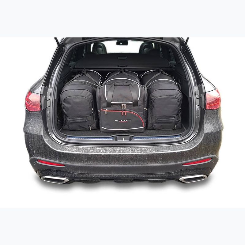 Gepäckträgertaschen-Set KJUST Mercedes-Benz GLC PHEV 2022+ 4 Stk. Schwarz 13