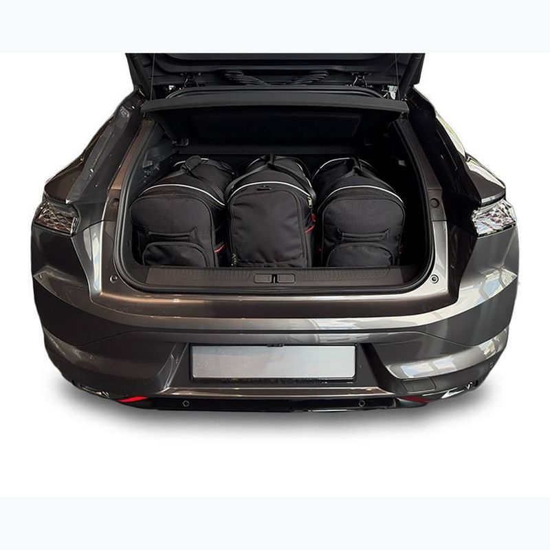 Gepäckträgertaschen-Set KJUST DS 4 PHEV 2021+ 3 Stk black 12