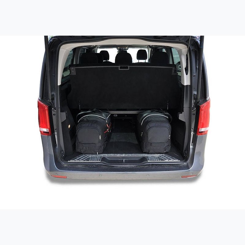 Gepäckträgertaschen-Set KJUST Mercedes-Benz EQV Extra Long 2020+ 7 Stk. Schwarz 12