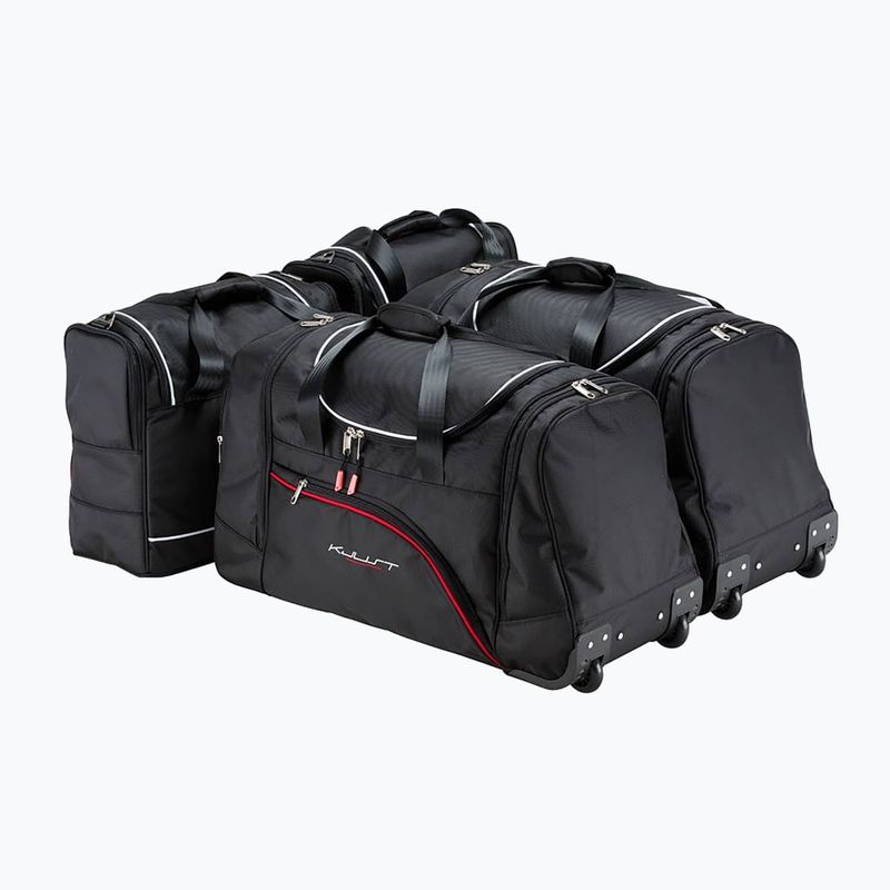 Gepäckträgertaschen-Set KJUST Mercedes-Benz S Long 2020+ 4 Stk. Schwarz 2