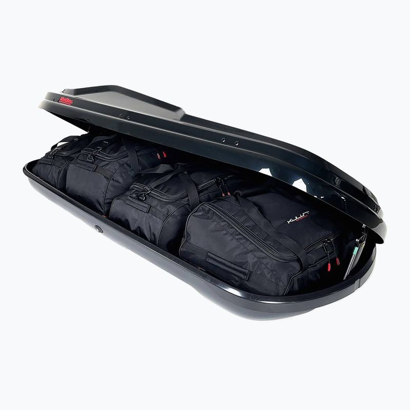 KJUST Montblanc Altitude 350 Dachkoffer Set 4 Stück schwarz