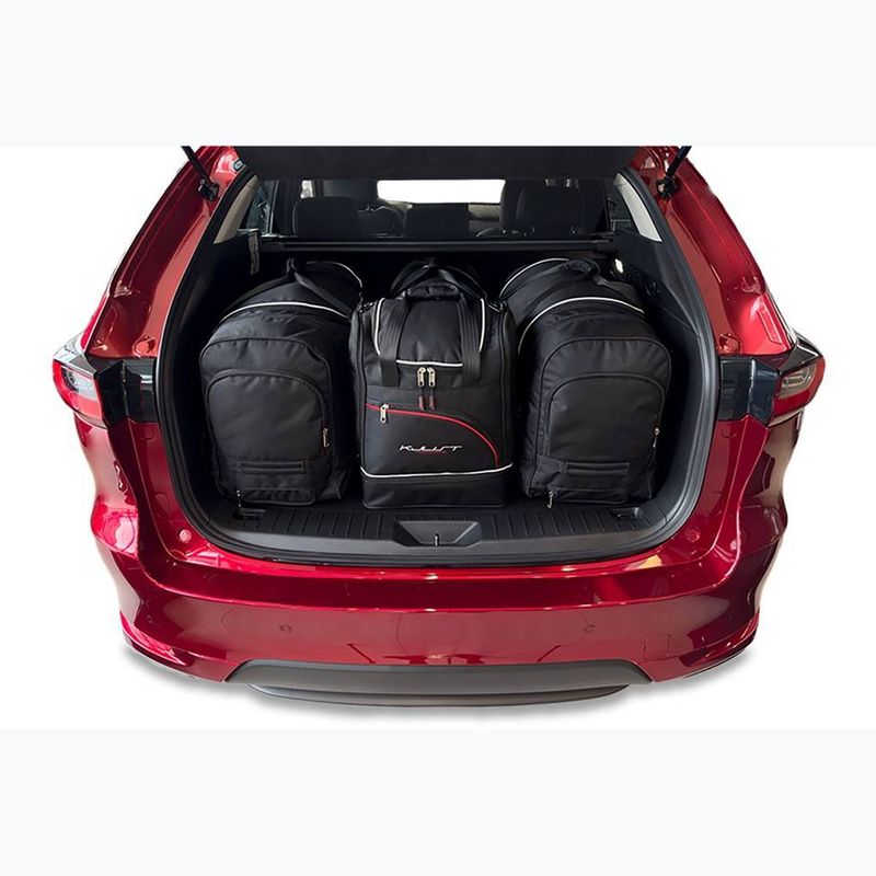 Gepäckträgertaschen-Set KJUST Mazda CX-60 PHEV 2022+ 4 Stk. Schwarz 12