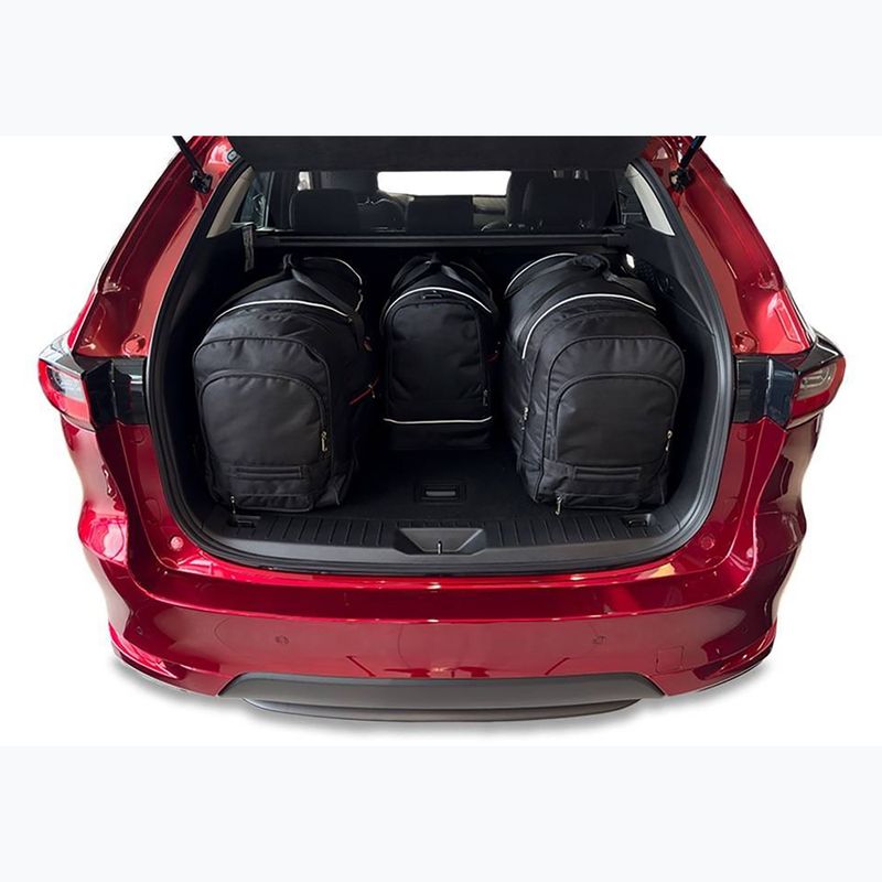 Gepäckträgertaschen-Set KJUST Mazda CX-60 HEV 2022+ 4 Stk. Schwarz 12
