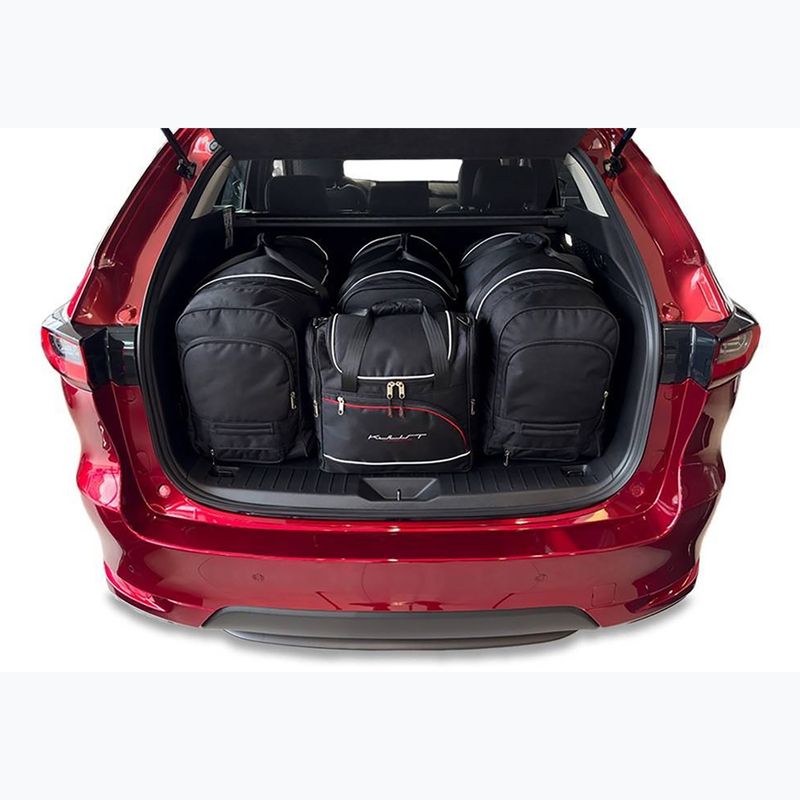 Gepäckträgertaschen-Set KJUST Mazda CX-60 PHEV 2022+ 4 Stk. Schwarz 12