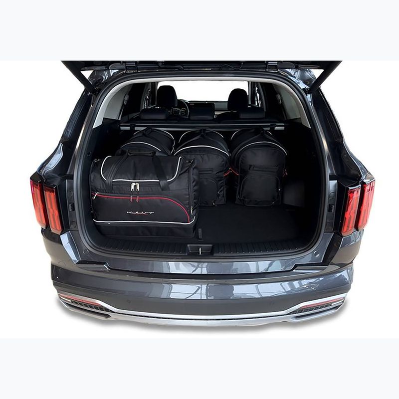 Gepäckträgertaschen-Set KJUST Kia Sorento PHEV 2021+ 5 Stk black 12