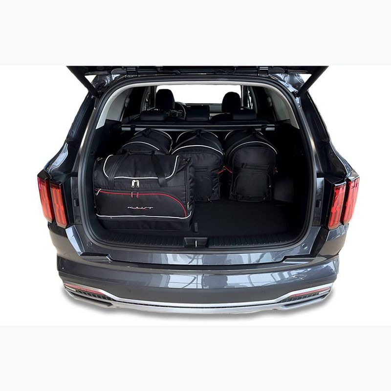 Gepäckträgertaschen-Set KJUST Kia Sorento HEV 2020+ 5 Stk black 12