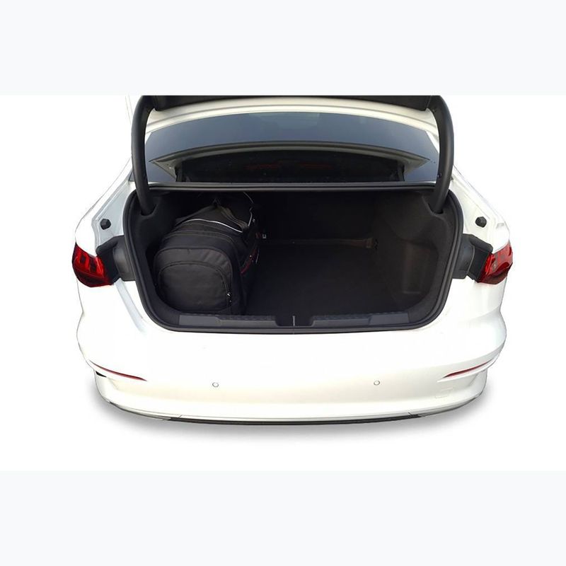 KJUST Audi A3 Limousine Kofferraumtaschen Set 2020+ 4 Stück schwarz 20