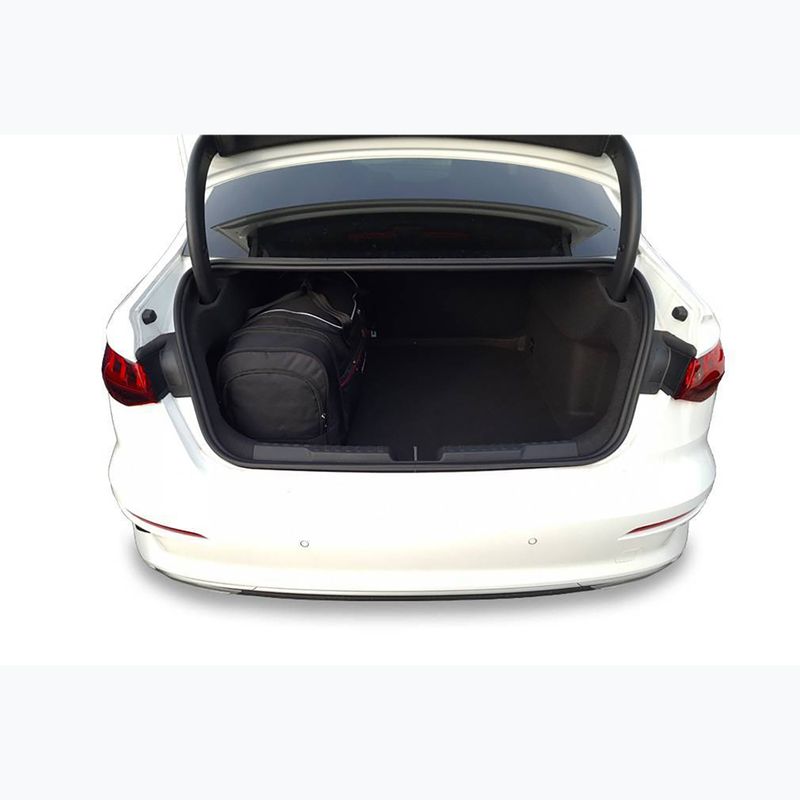 KJUST Audi A3 Limousine Kofferraumtaschen Set 2020+ 4 Stück schwarz 20