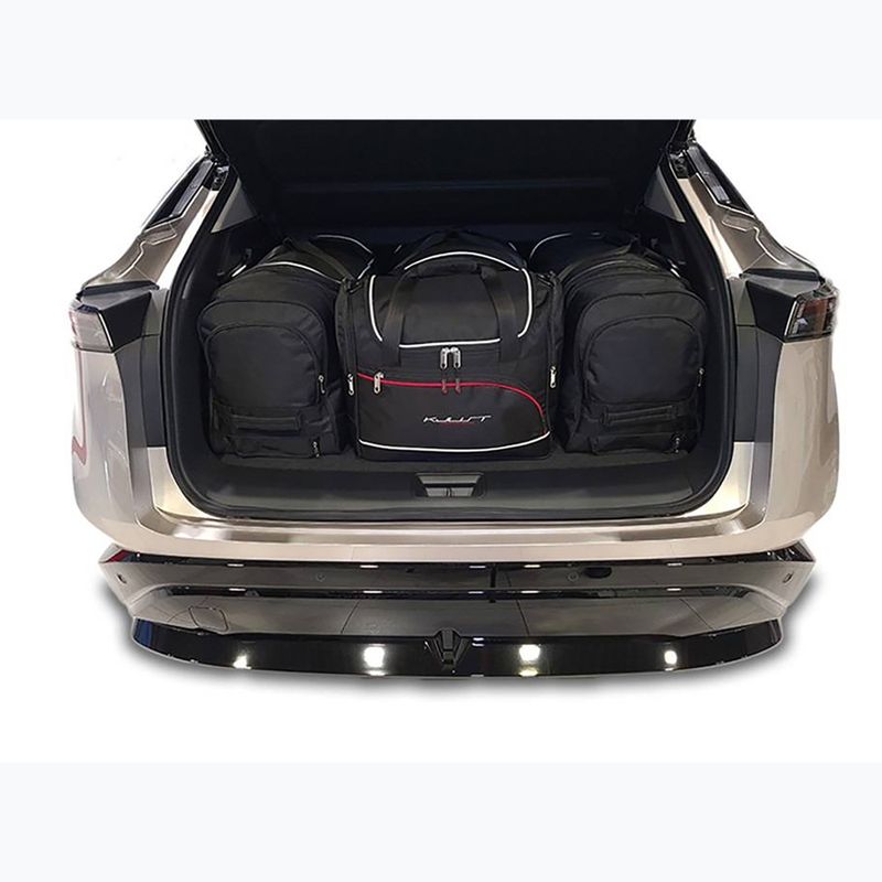 Gepäckträgertaschen-Set KJUST Nissan Ariya 2022+ 4 Stk. Schwarz 13