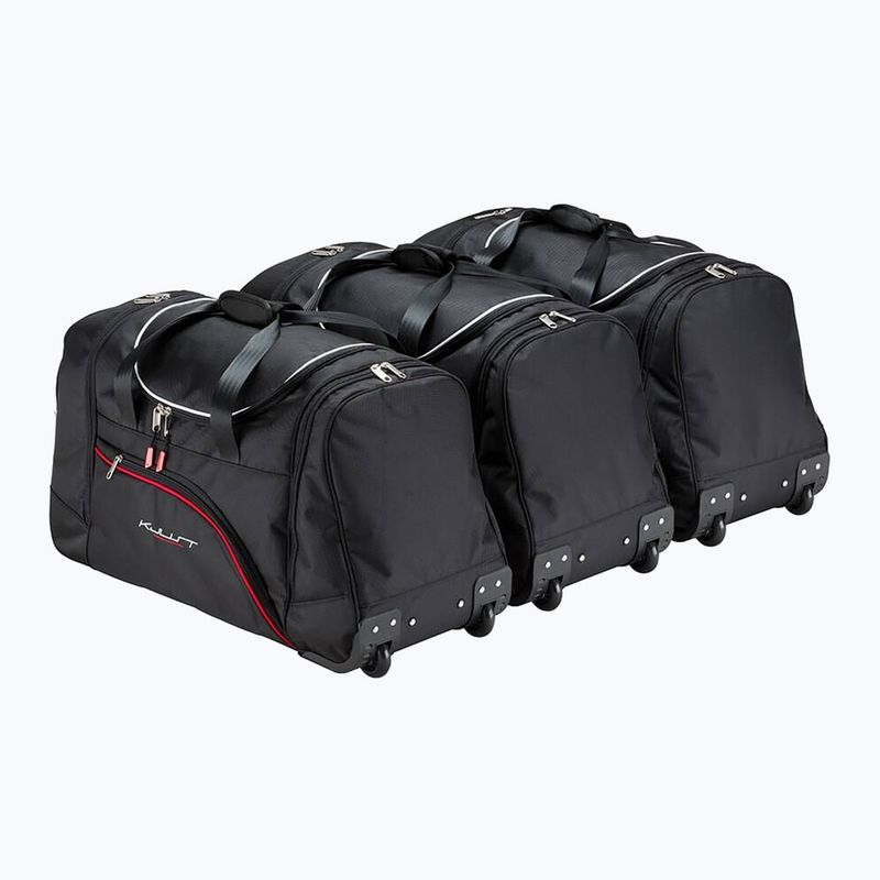 Gepäckträgertaschen-Set KJUST Subaru Solterra 2022+ 3 Stk. Schwarz 2